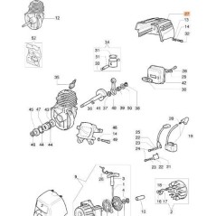 TAPA SILENCIADOR ORIGINAL EMAK 4160076A | NewgardenAgri.com