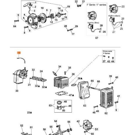 ORIGINAL EMAK THROTTLE CABLE 365200327R | NewgardenAgri.com