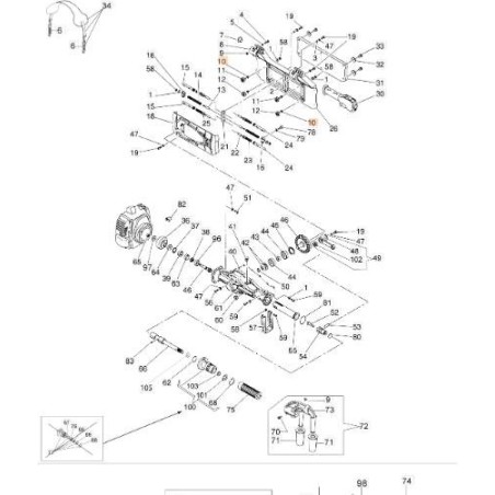 DISTANZIALE ORIGINALE EMAK CS01280203 | NewgardenAgri.com