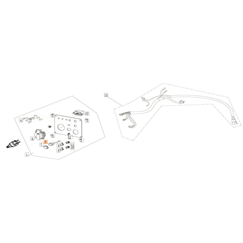 INTERRUTTORE ORIGINALE EMAK L66152571