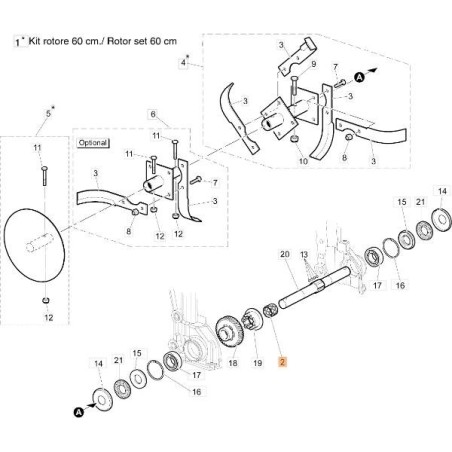 RESSORT ORIGINAL EMAK YN3131150 | NewgardenAgri.com