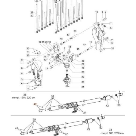ORIGINAL JOINT EMAK CS61970006 | NewgardenAgri.com