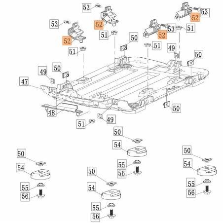 SUPPORTO ANTIVIBRANTE ORIGINALE EMAK L66152557 | NewgardenAgri.com