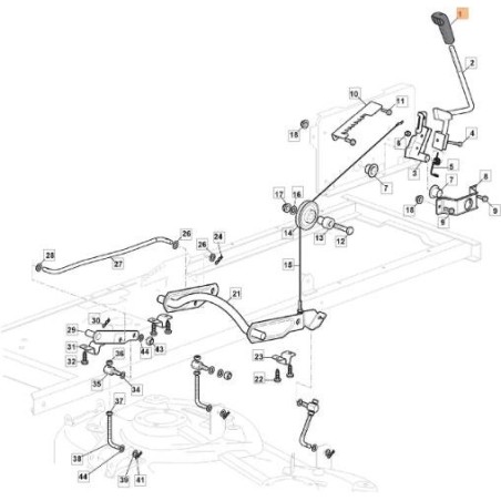 ORIGINAL EMAK KNOB G325394533E0 | NewgardenAgri.com