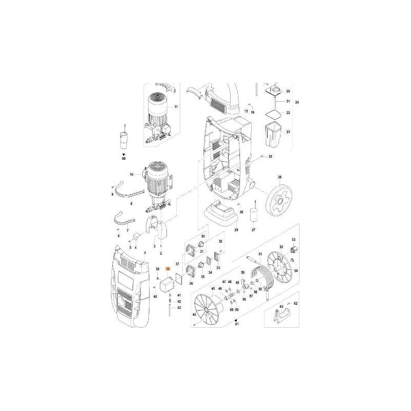 ORIGINAL EMAK SCHALTERKASTEN CH30010543