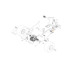 CUBIERTA DE SOPORTE DELANTERO ORIGINAL EMAK TS000251R | NewgardenAgri.com