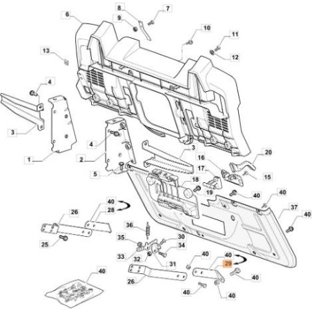 ORIGINAL EMAK VERSTÄRKUNG G325650153E0 | NewgardenAgri.com