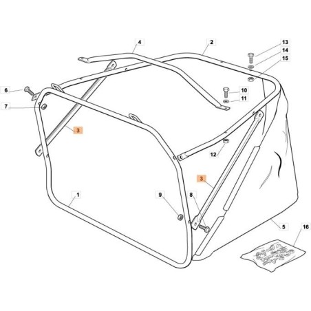 ORIGINAL EMAK REINFORCEMENT G327650129E0 | NewgardenAgri.com