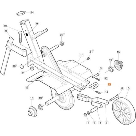 ORIGINAL EMAK YF1231624 U-bolt | NewgardenAgri.com