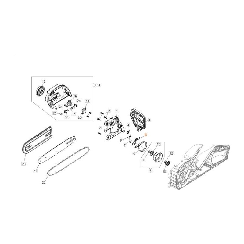 LEVIERS DE BANDE DE FREIN COMPLETS ORIGINAUX EMAK 54050079R
