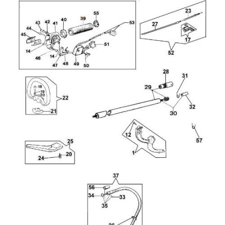 ORIGINAL EMAK KNOB 4160262R | NewgardenAgri.com