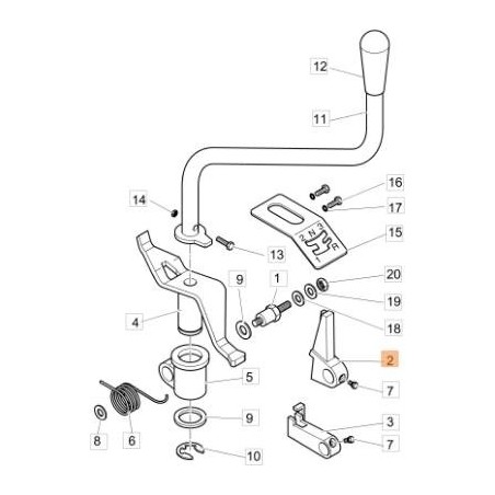 SÉLECTEUR ORIGINAL EMAK YF1375024 | NewgardenAgri.com