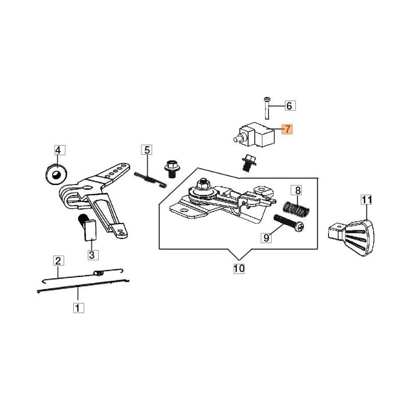 ORIGINAL EMAK STOP SWITCH L66150497