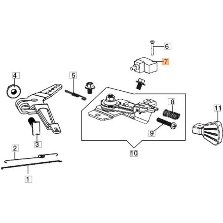 ORIGINAL EMAK STOP SWITCH L66150497 | NewgardenAgri.com