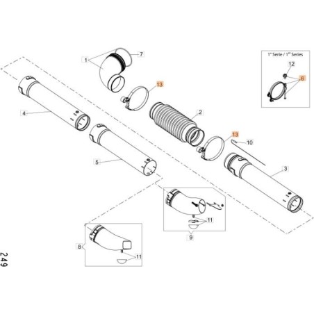 ORIGINAL EMAK CFI6905501 CLAMP | NewgardenAgri.com