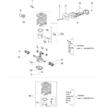 COLLETTORE ORIGINALE EMAK 50050010R | NewgardenAgri.com