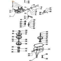 ORIGINAL SHAFT EMAK 028200063 | NewgardenAgri.com