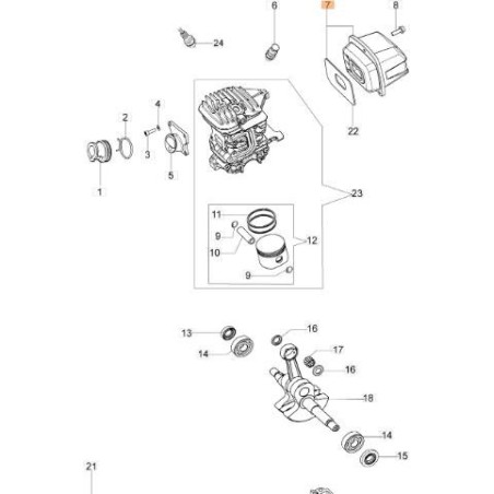 MARMITTA ORIGINALE EMAK 50230098R | NewgardenAgri.com