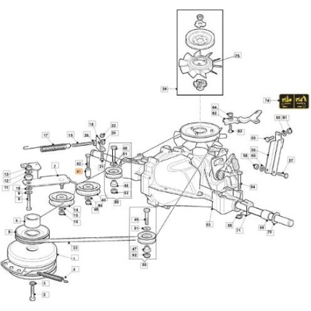 PERNO ORIGINALE EMAK G125160080E0 | NewgardenAgri.com