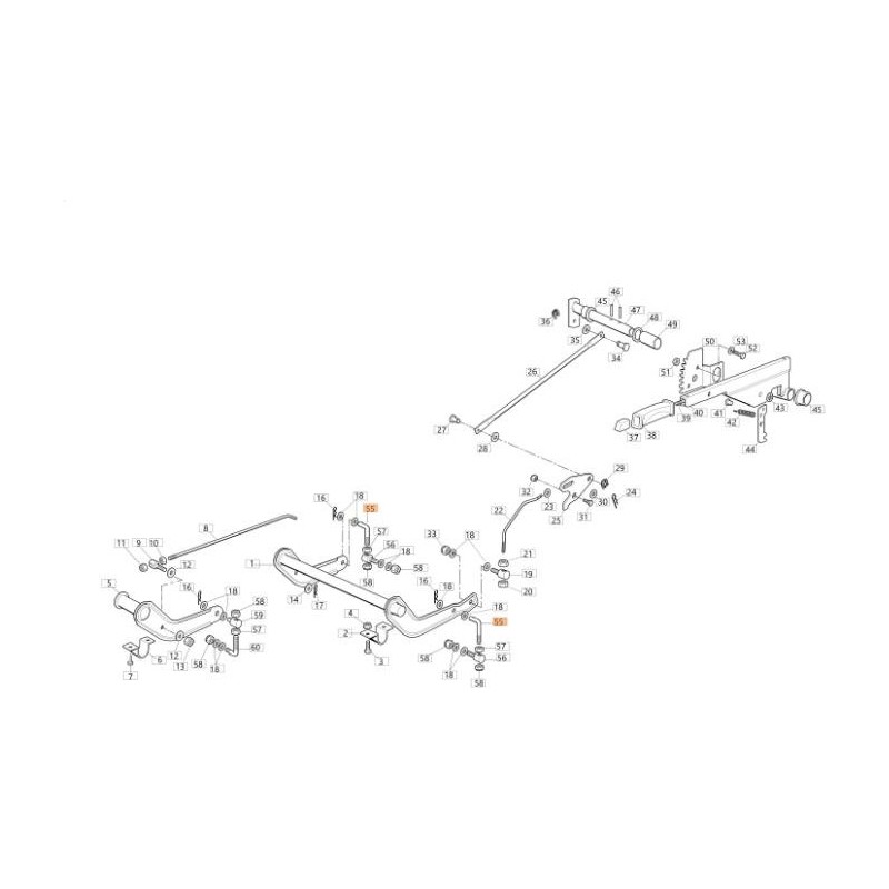 TIRANTE ORIGINALE EMAK G125840015E2R