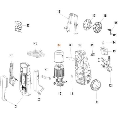 CONVOGLIATORE ORIGINALE EMAK CH04660097 | NewgardenAgri.com