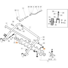 Rodamientos de bolas 30x62x16 6206 2RS originales EMAK YN1275051 | NewgardenAgri.com