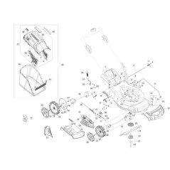 RUEDA D.200 EMPUJE CON RODAMIENTOS 2RS NE 2011 (56V) ORIGINAL EMAK 66071092R | NewgardenAgri.com