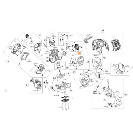 KIT DE COUVERTURE LATÉRALE EMAK ORIGINAL GZ000178 | NewgardenAgri.com