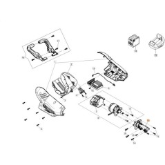 BRIDA PARA TRANSMISIÓN D.26 POSTE TELESCÓPICO 56V ORIGINAL EMAK 54340010R | NewgardenAgri.com