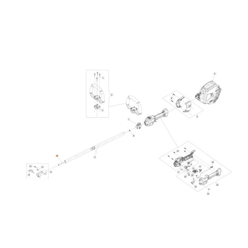 TRANSMISSION ALB. D.7X773,5 X GROUPE MOTEUR ORIGINAL EMAK 54320003R