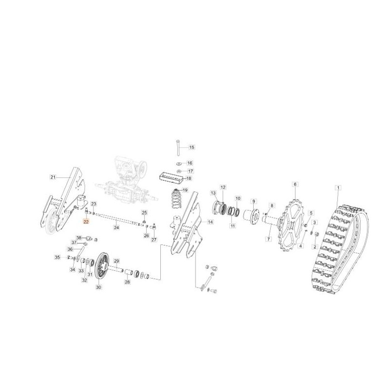 SNODO ANGOLARE M10 SX DIN 71802 ZNB ORIGINALE EMAK 69200165R