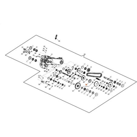 ENGRENAGES EMAK ORIGINAUX L66152787 | NewgardenAgri.com