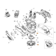 56V NE ORIGINAL EMAK MOTOR SUPPORT KIT 54350153R | NewgardenAgri.com