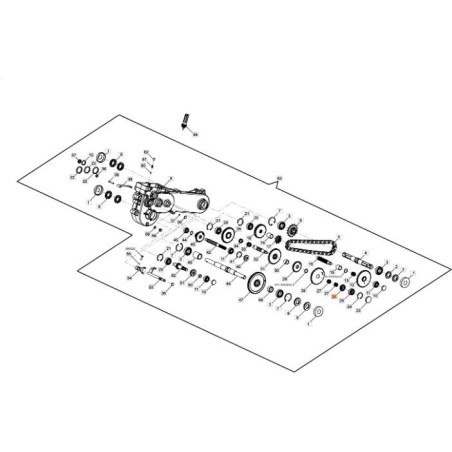 ENGRENAGES EMAK ORIGINAUX L66152784 | NewgardenAgri.com