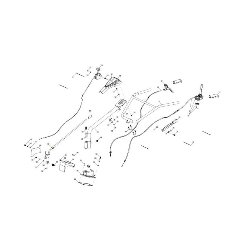LEVIER DE VITESSES EMAK ORIGINAL L66152761