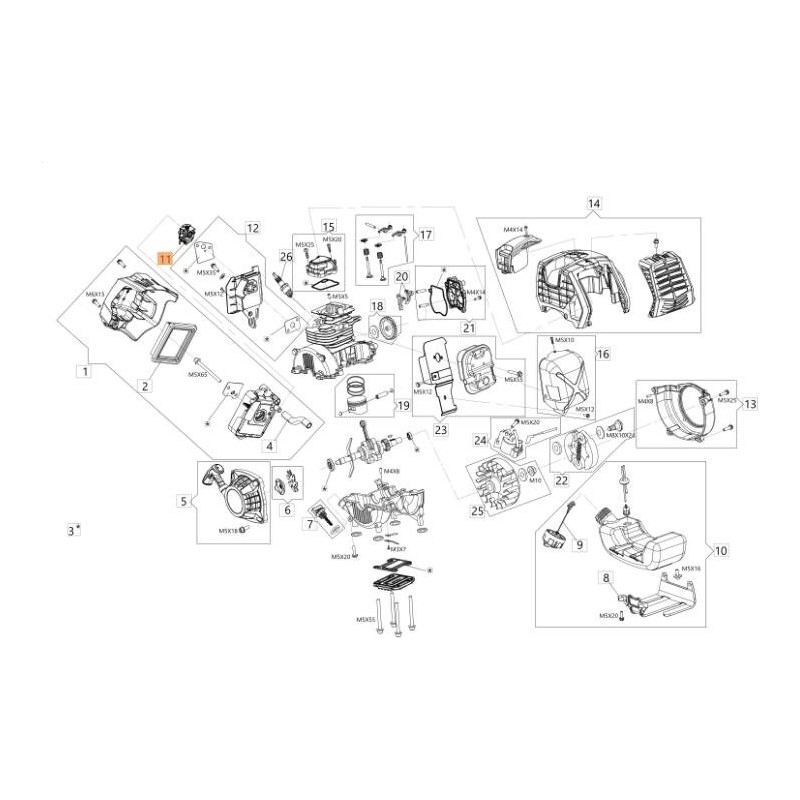 CARBURATORE ORIGINALE EMAK GZ000131R
