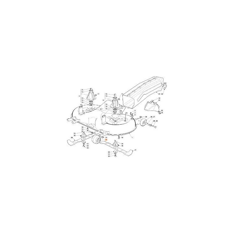 ORIGINAL EMAK ANTI-SCALP WHEEL G182700004E0