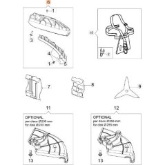ORIGINAL EMAK OM 2013 AR PROTECTION KIT WITH STRIP 61530185 | NewgardenAgri.com