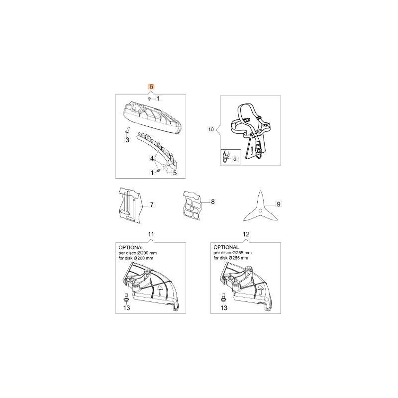 ORIGINAL EMAK OM 2013 AR PROTECTION KIT WITH STRIP 61530185
