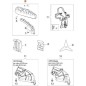 KIT DE PROTECTION AR ORIGINAL EMAK OM 2013 AVEC BANDE 61530185