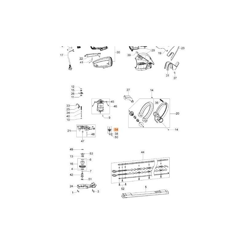 KIT DE ENGRANAJES ORIGINAL EMAK K45680010