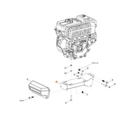 ORIGINAL MOTORHALTERUNG EMAK L66152820 | NewgardenAgri.com