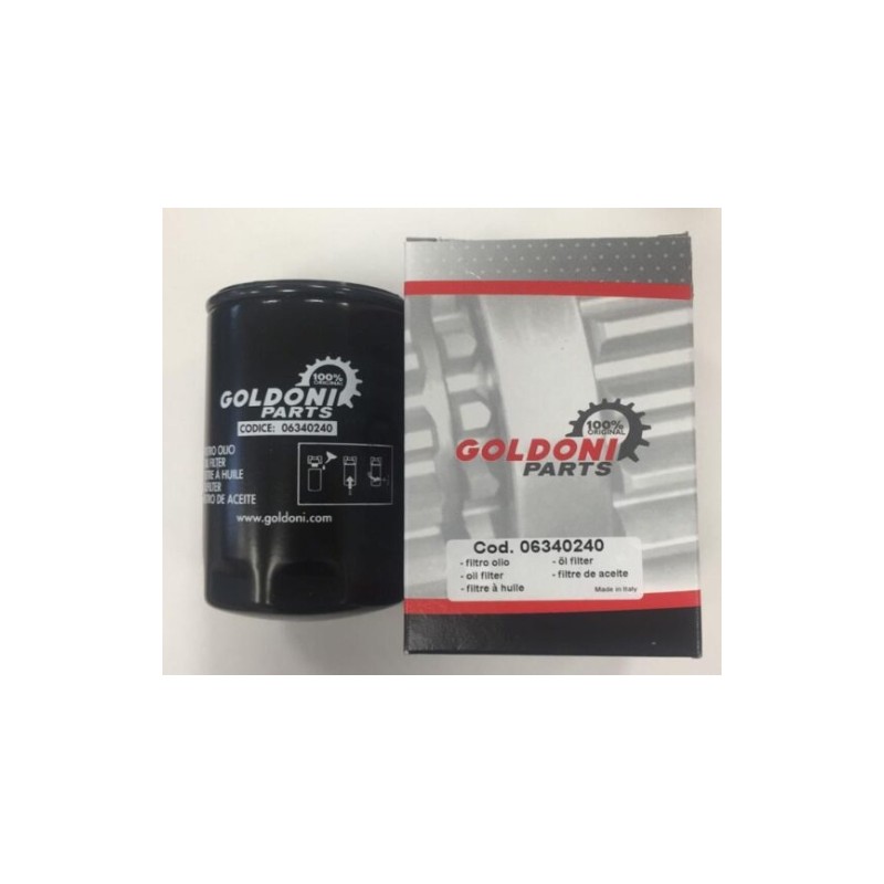 Oil filter that can be screwed on for agricultural machine engine GOLDONI TRANSCAR 60 STAR 90 Oil filter that can be screwed on for agricultural machine engine GOLDONI TRANSCAR 60 STAR 90