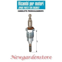 Calentador 10452 FIAT 1400B 615N camión BODINI 12volt largo | NewgardenAgri.com