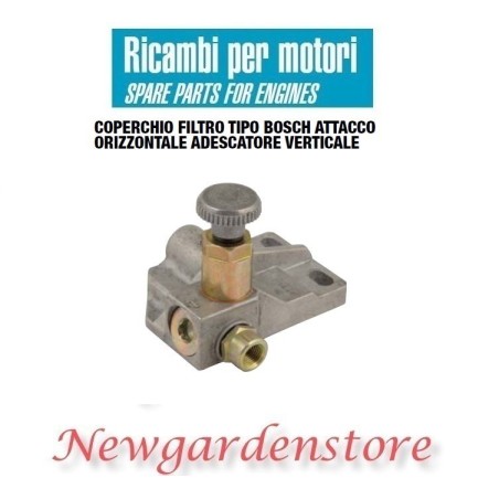 Coperchio filtro BOSCH orizzontale adescatore verticale 11802 filetto M14x1,5 | NewgardenAgri.com