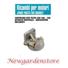 Coperchio filtro CAV 296 796adescatore inclinato attacco verticale M14x1,5 11800 | NewgardenAgri.com