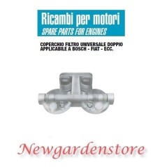 BOSCH FIAT 12902 Universal-Doppelfilterdeckel, Motor 0450136007 | NewgardenAgri.com