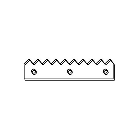 Extra shredding countercomb for model 2000 3210200 ORIGINAL PERUZZO