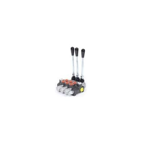 Distributeur hydraulique à 3 leviers pour le raccordement de 2 tuyaux au tracteur 25085100 ORIGINAL PERUZZO | NewgardenAgri.com