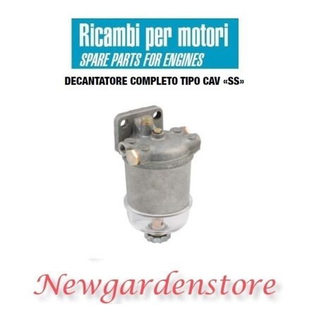 Décanteur de moteur compatible CAV SS filetage M14x1,5 11848 | NewgardenAgri.com